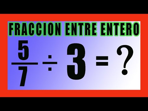 División de enteros: un entero dividido por un entero es otro entero.