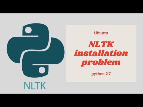 Solución al error ModuleNotFoundError: No module named nltk